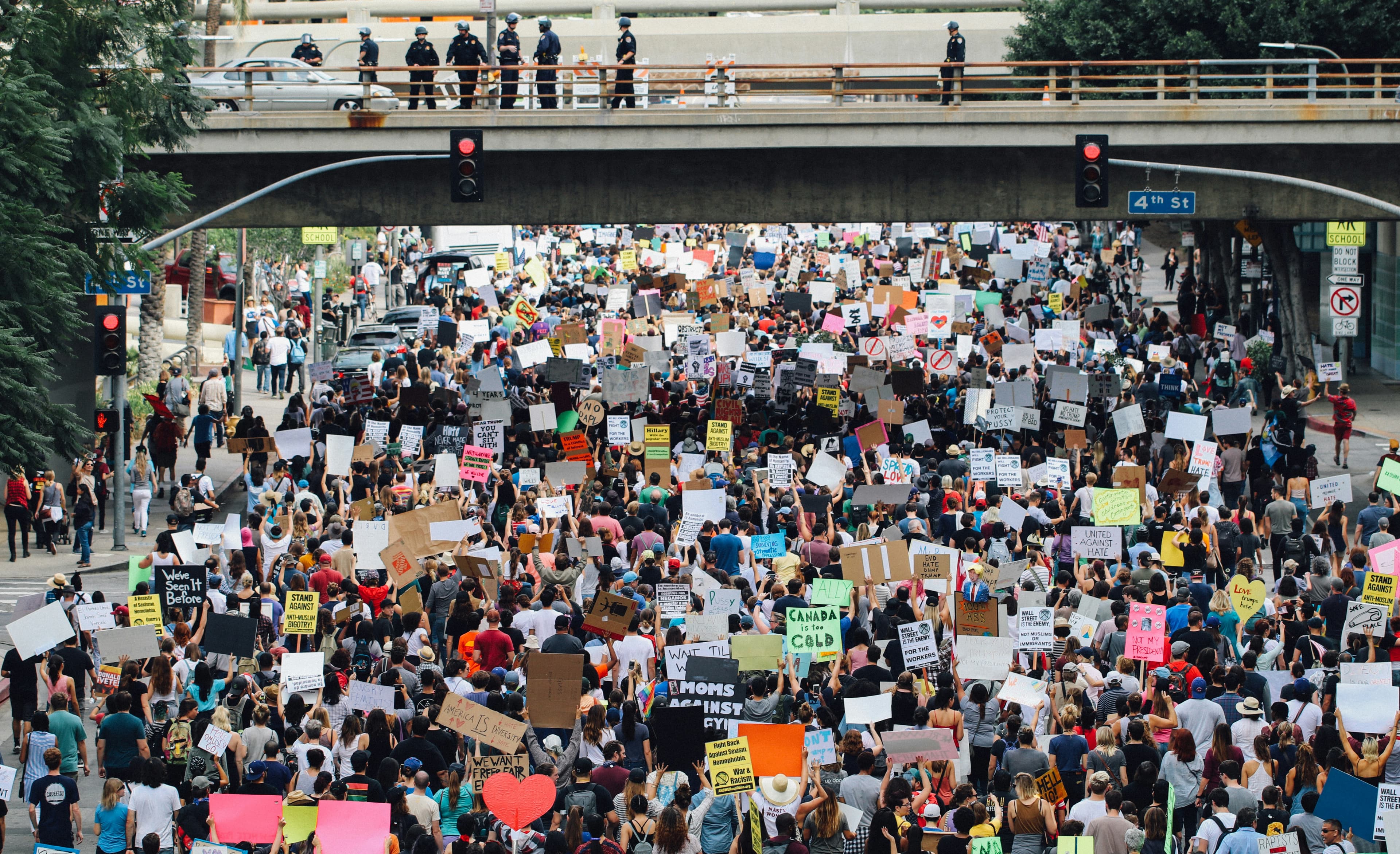 Thousands Gather in Front of Quantise HQ: Let Us Watch Ads!